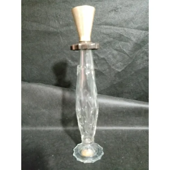 Vidro De Perfume Antigo Christian Gray