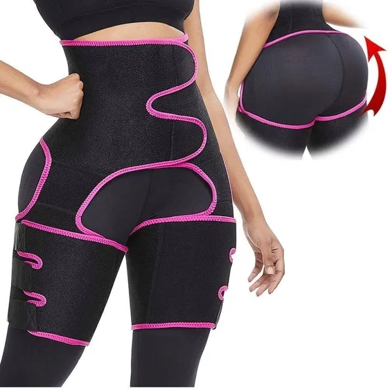 Faja Reductora Neopreno Unisex 4 En 1 Adelgazante Ajustable