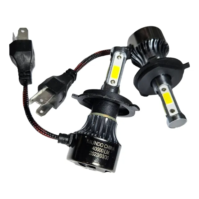 Kit Focos Led H4 40000 Lúmenes 4 Lados