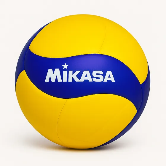 Bola Vôlei de Quadra Mikasa V360W voleibol Oficial Fivb amarelo e azul