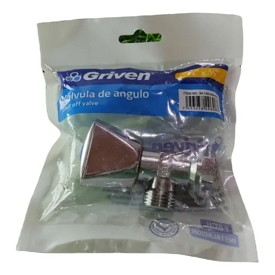 Llave De Arresto 1/2 X 1/2 Marca Griven