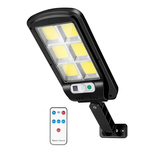 Lámpara Solar Luz Led Iluminación Ecológica Exteriores 100w 