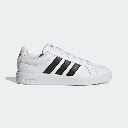 Tênis Feminino Grand Court Base 3.0 adidas Branco E Preto Lisa 36 Br
