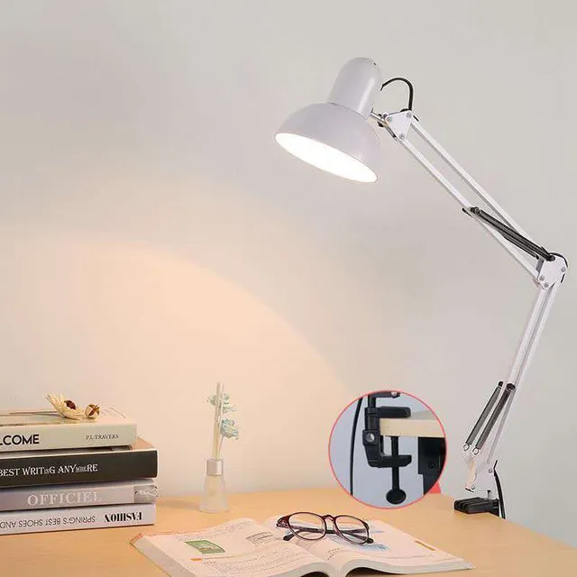 Lámpara Flexible Escritorio Estudio Dibujo 