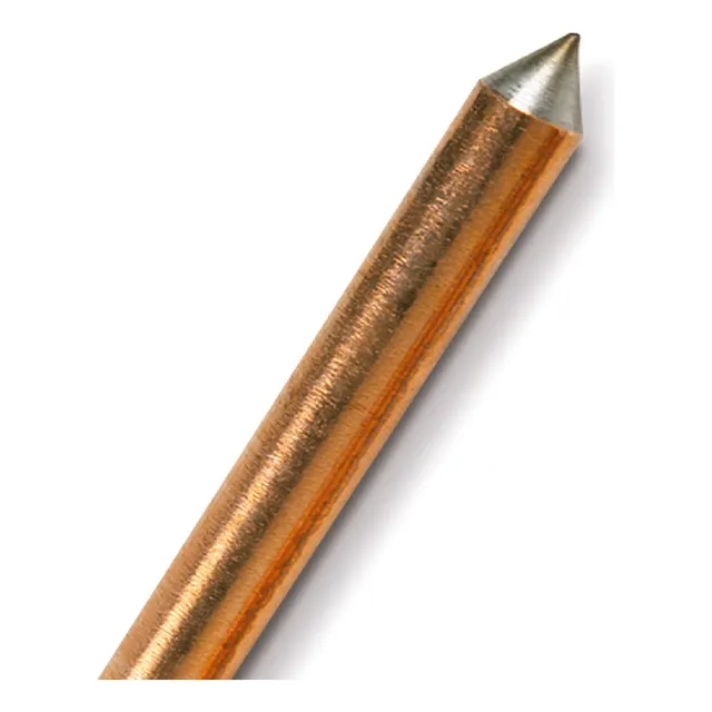 Jabalina Lisa Acero Y Cobre 1/2 X 1.5m Genrod