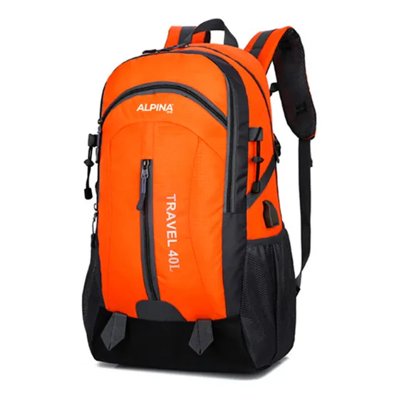 Mochila Bolso Viaje Trekking Impermeable 40 Lts Alpina 306