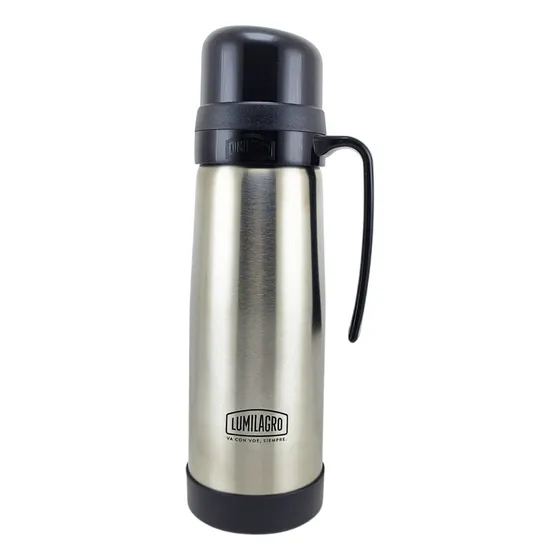 Termo Lumilagro Acero Inox Luminox 750cc C/manija - Fdn P3