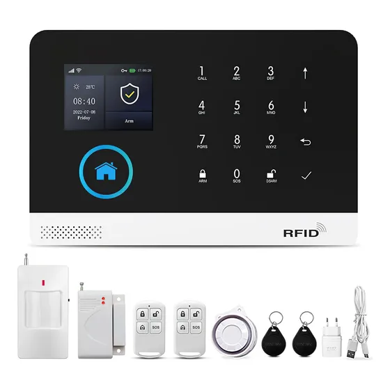 Sistema De Seguridad Alarma Hogar Y Sensor Wifi Y Gsm