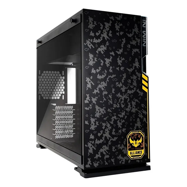 Gabinete Gamer IN WIN 101 TUF GAMING ATX Media Torre Cristal Templado