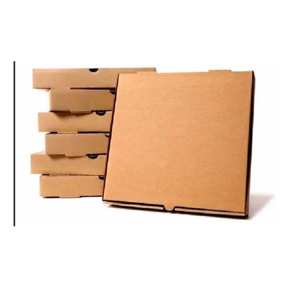 Cajas De Pizza Delivery Grande Pizza 38 X 38 X 4 Cm X25 Uni Marrón