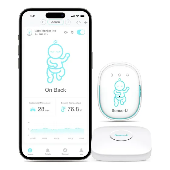 Sense-u Monitor Inteligente Para Bebés Pro