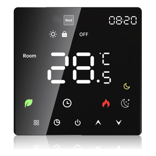 Termostato Digital Inteligente Para Casa Com Tela Sensível A Termostato Digital Inteligente Para Casa Com Tela Sensível A