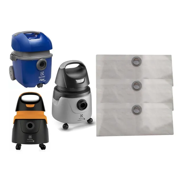 Saco Aspirador Pó Electrolux Flex A10n1 Smart C/ 3 Un.