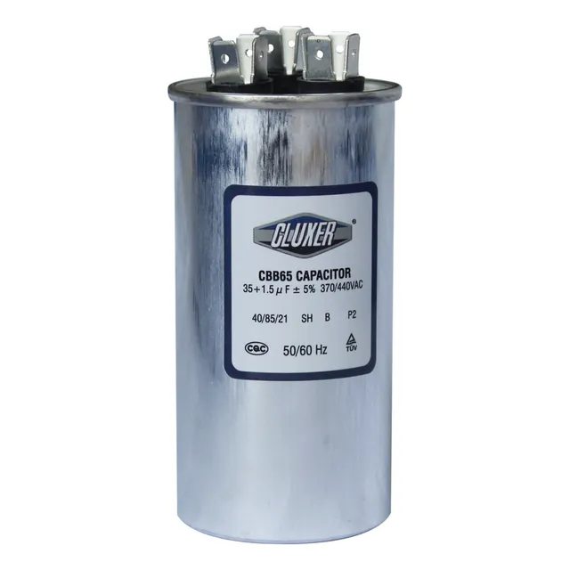 6 Capacitor De Trabajo 30/5mf, 440v +-5%, 50/60hz