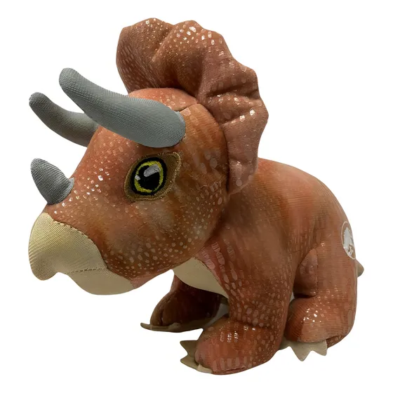Peluche 18 Cms Jurassic World - Triceratops Color Multicolor