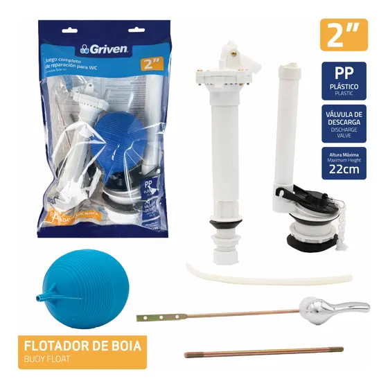 Herraje Para Inodoro Standard Griven