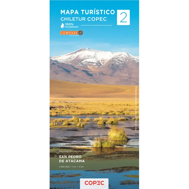 Mapa Chiletur Copec  Area 2: San Pedro De Atacama