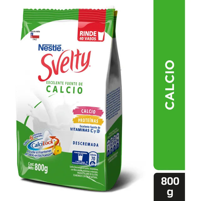 Leche En Polvo Svelty 800g