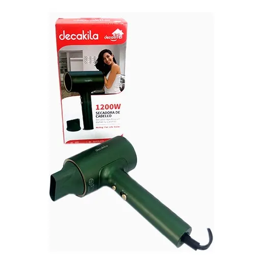 Secador 1200w De Pelo Cabello  Decakila