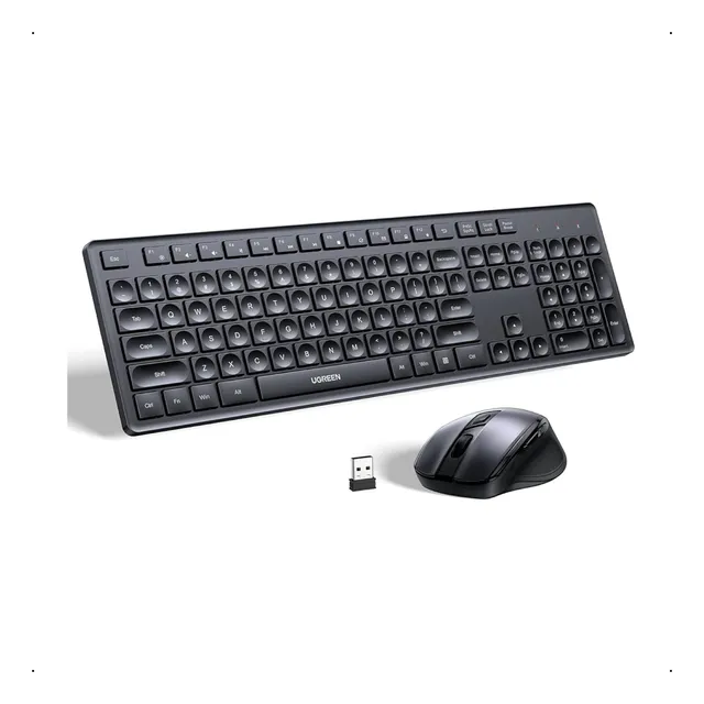 Combo Teclado Y Mouse Ugreen Inalambrico 2.4 Ghz