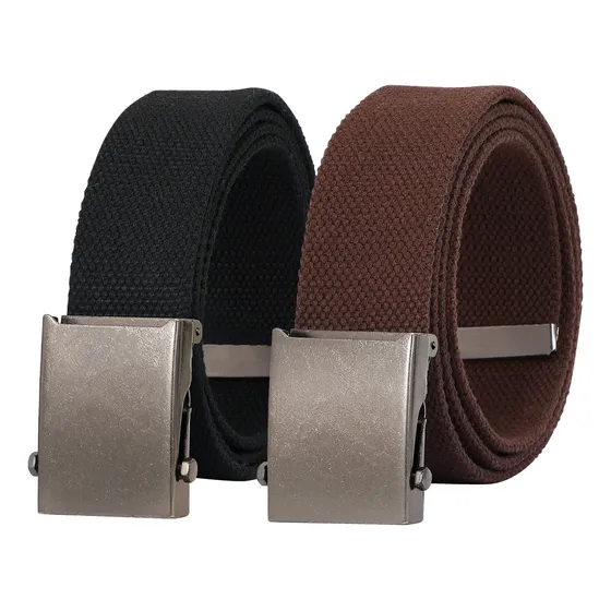 Cinturón Táctico Casual Hombre Cinto Nylon Hebilla Ajustable