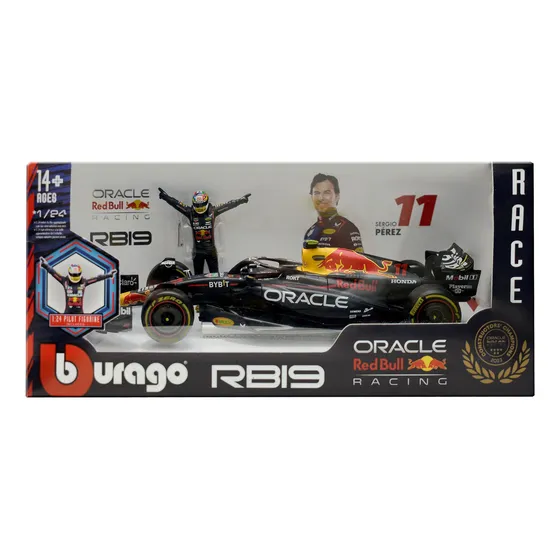 1:24 Redbull F1 Rb19 #11 Especial Figura Piloto Checo Perez