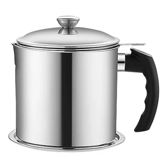 Mini Olla Filtro De Aceite Acero Inoxidable