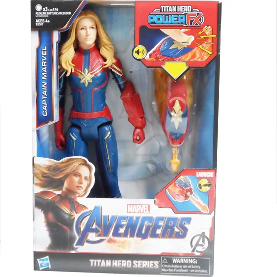Figuras De Acción Con Sonidos Y Lanzador  Titan Hero Series