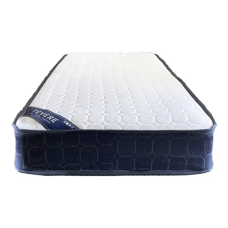 Colchón 1.5 Plazas Resorte Altura 20cm Color Blanco
