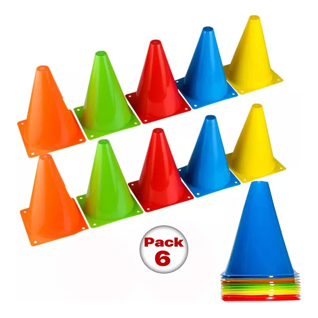 Conos De Entrenamiento Futbol Beisbol Basket 18cm