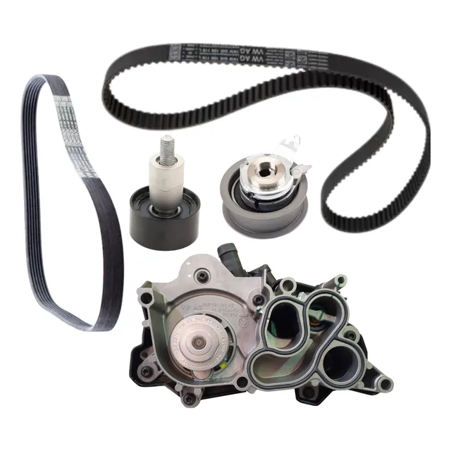Kit Distribucion C/ Bomba + Correa Poly V Vw Msi Cwsa Polo