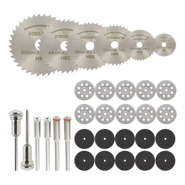 Juego Discos De Corte Para Herramienta Rotativa Dremel 32pcs