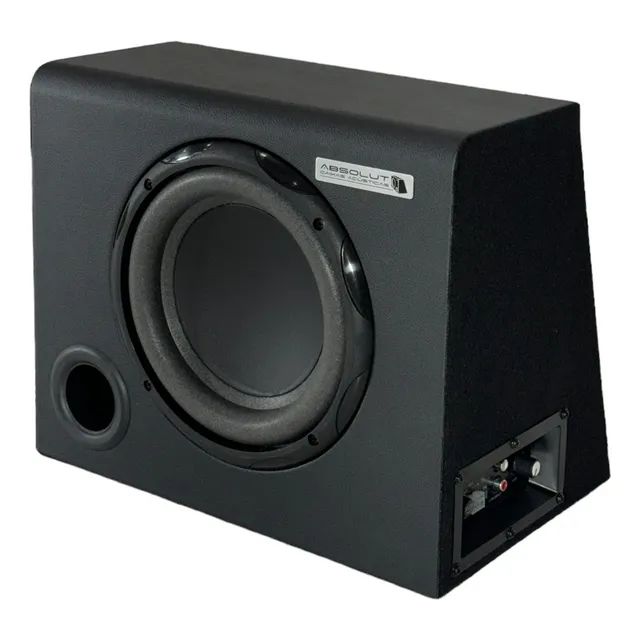 Caixa De Som Amplificada Automotiva  Sub Universal 8 Pol