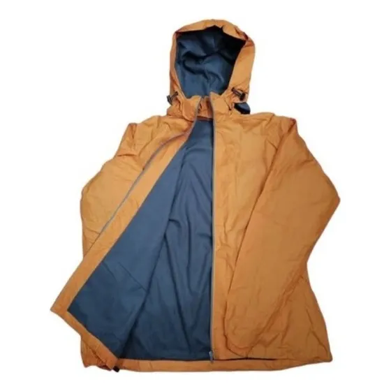 Chaqueta Corta Viento Mujer Con Forro Micropolar Impermeable