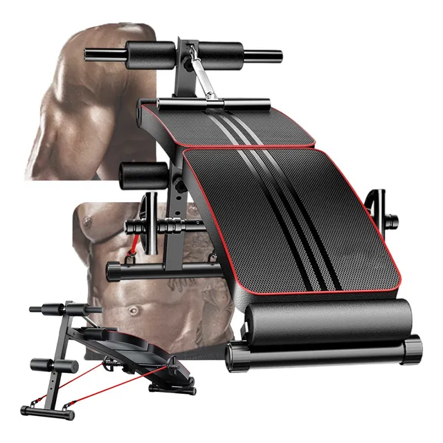Banco Multifuncional 6 En 1 Para Ejercicio Y Abdominales Gym
