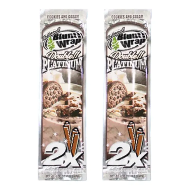 Blunt Wrap Papel Para Armar Sabor Cookies And Cream X 2u.