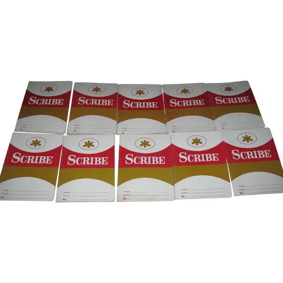 Cuaderno Scribe Antigua Engrapado 50 Hojas 10 Pzas