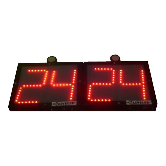 Reloj De Posesión Basquet 24/14 Segundos Mod: Lp2422
