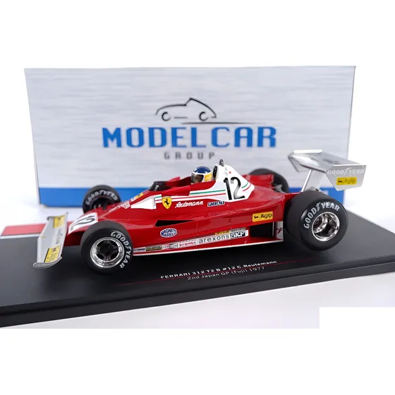 Ferrari 312 T2b F1 # 12 Reutemann 2do Gp Japon 1977 Esc 1/18