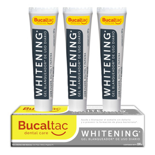 Bucaltac Whitening Dental Blanqueador Pack 3x2 Envio Gratis Bucaltac Whitening Dental Blanqueador Pack 3x2 Envio Gratis