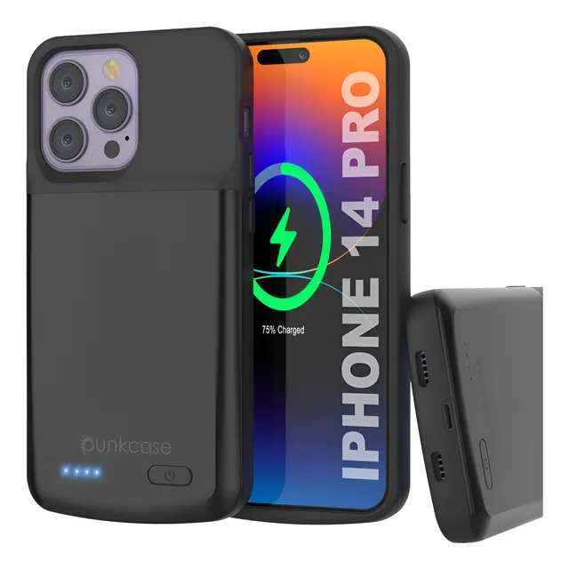 Bateria Carcasa Para iPhone 14-14pro Extra Carga Protección
