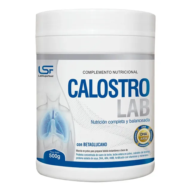 Calostro De Bovino Mezcla De Proteina Concentrada En Polvo Sabor Vainilla