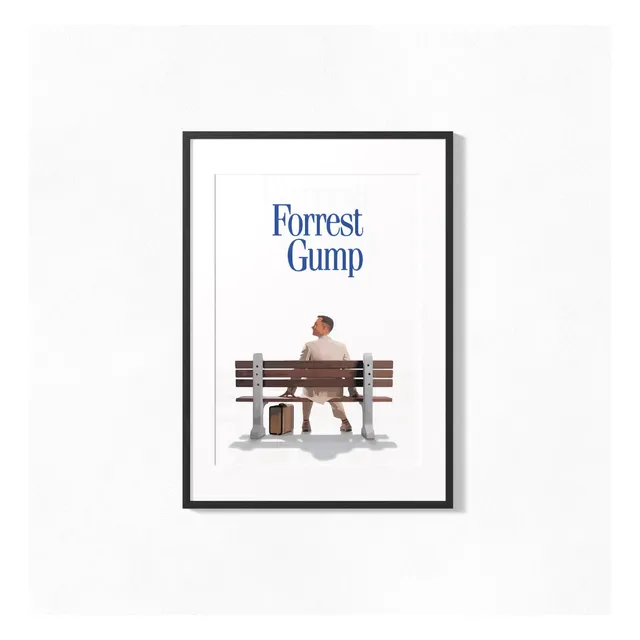 Cuadro 42x52 Poster Forrest Gump Diseño 2