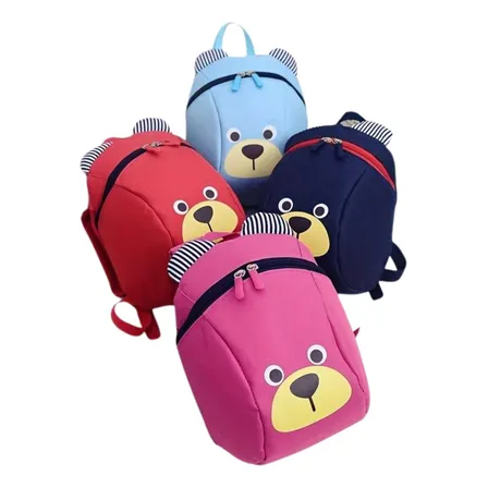 Mochila Arnés Osito Seguridad Niño Anti-pérdida 25x19 Paseo