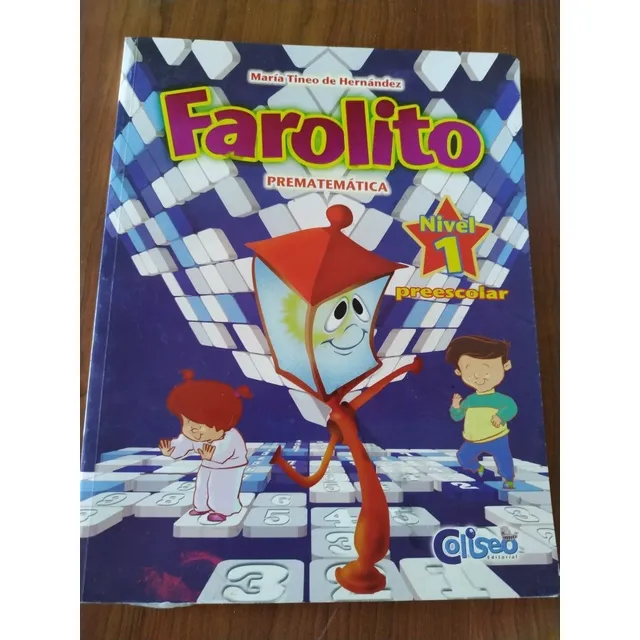 Farolito 1. Pre-matemática. Editorial Coliseo
