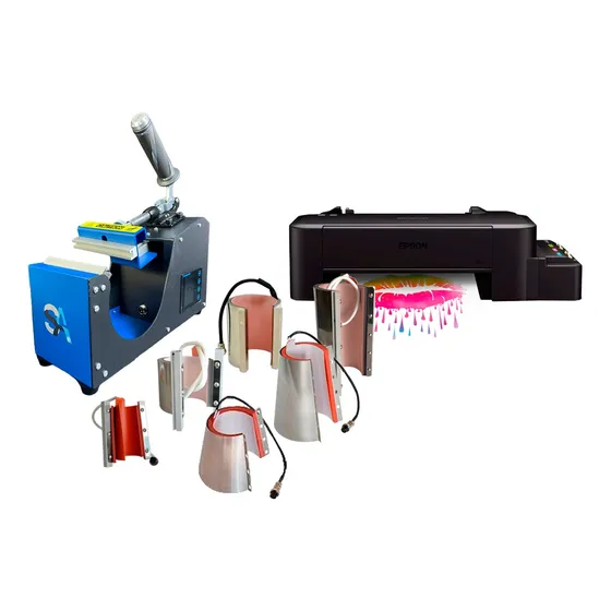 Máquina Sublimación Tazas 6 En 1 + Impresora L1210 Epson