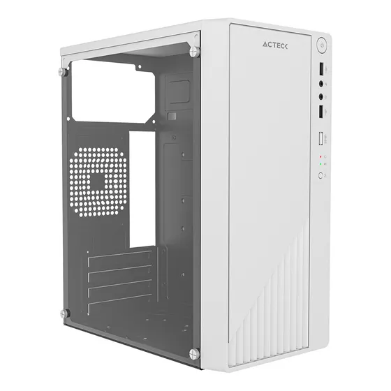 Gabinete Acteck Kioto Gc220 Matx Mini Torre 500w Acrilico