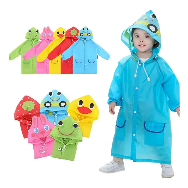 Poncho Impermeable Capa De Lluvia Para Niños Varios Modelos