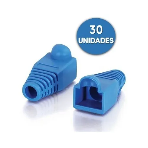 Bota Para Conector Rj45 Cable Utp Internet Negro Tienda