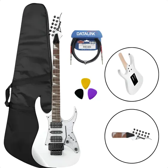 Kit Guitarra Ibanez Rg Rg450dxb-wh Branca
